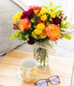 Dazzling Harvest Mason Jar
