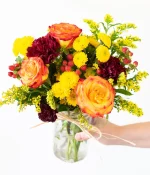 Dazzling Harvest Mason Jar