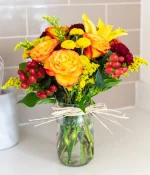 Dazzling Harvest Mason Jar