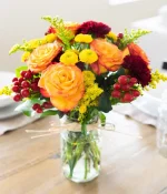 Dazzling Harvest Mason Jar