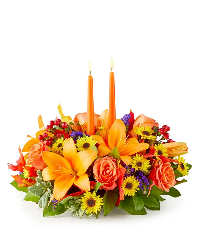 Fall-Harvest-Centerpiece-1 Warm Harvest Surprise